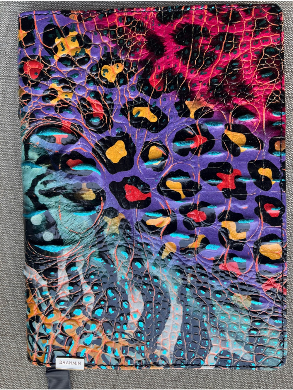 NWT Brahmin STAMPEDE Journal Refillable Lined Notebook